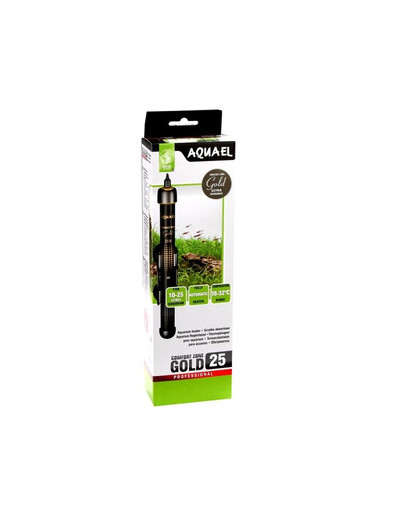 AQUAEL Akvarijný ohrievač AQN 25 w gold