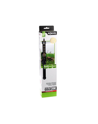 AQUAEL Akvarijný ohrievač AQN 200 w gold
