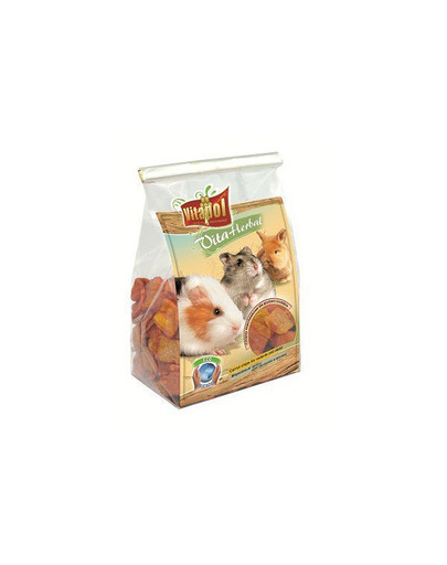 VITAPOL Chipsy marchewkowe dla gryzoni 80g