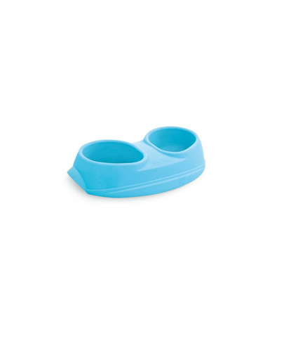 PET INN Miska space bowl 2 x 200 ml sweet line nebesky modrá