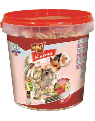 VITAPOL Koktail exotický pre hlodavce 400g