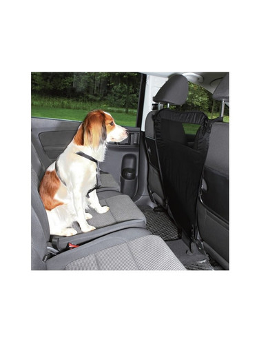 TRIXIE Ochrana predných sedadiel s vreckami do auta nylonová 60 x 44 x 69 cm čierna