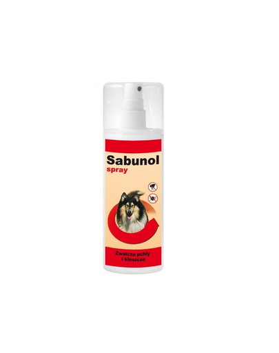 DERMAPHARM Sabunol płyn / spray (pchły i kleszcze) 100 ml