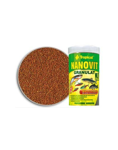TROPICAL Nanovit granulat puszka 100 ml/70g
