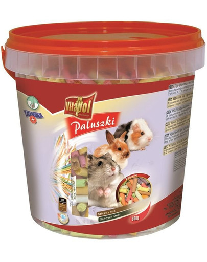 VITAPOL Tyčinky pre škrečky mix 300g