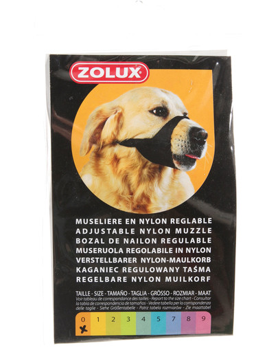 ZOLUX Náhubok s nastaviteľnou veľkosťou rozmer 9