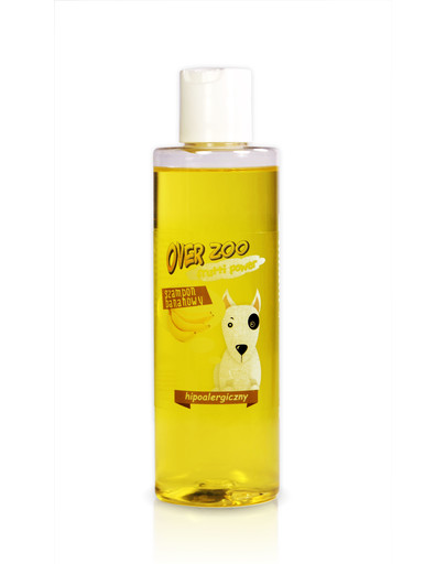 OVER ZOO Banán hypoalergénny šampón 200 ml