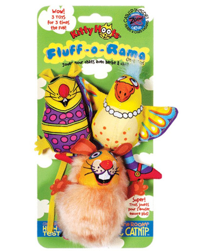 FAT CAT Fluff-O-Rama trójpak