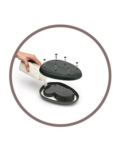 IMAC CIOTTOLI S03 - Miska plastová 0,3l čierna