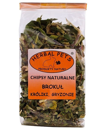 HERBAL PETS Chipsy brokolica 50g