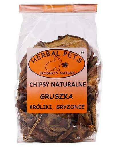 HERBAL PETS Chipsy hruška 75 g