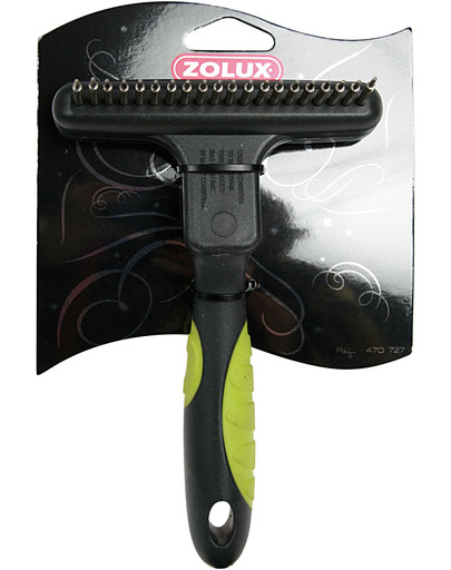 ZOLUX Bursten Hrebeň zásuvné kovový zuby 11 cm