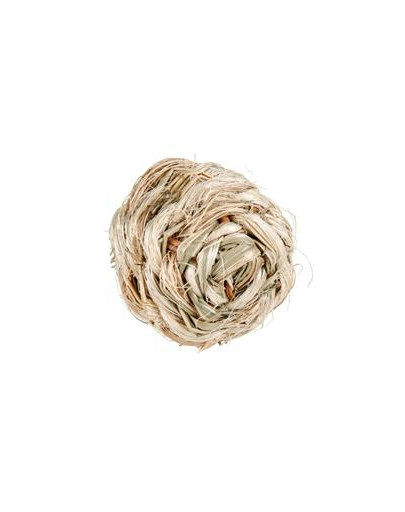 TRIXIE Loptička s rolničkou z trávy 6 cm