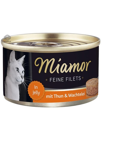 MIAMOR Feine Filets tuniak a prepeličie vajce 100 g