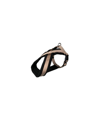TRIXIE Postroj pre psov premium S-M 40–60 cm / 25 mm béžový