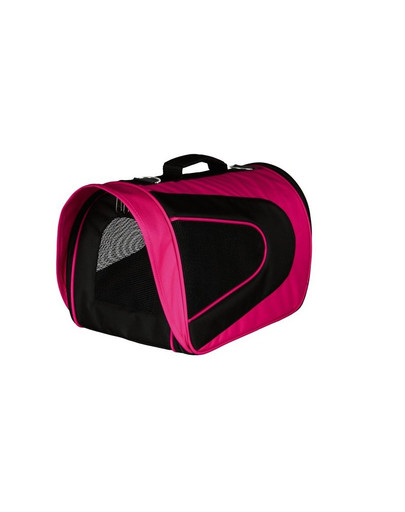 TRIXIE Cestovná taška alina nylon 22 x 23 x 35 čo ružovo-čierna