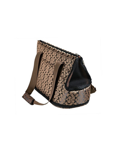 TRIXIE Cestovná taška georgia nylon 21 x 25 x 45 cm hnedo-čierna