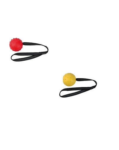 TRIXIE Piłka na sznurku z naturalnej gumy  5 cm/32 cm