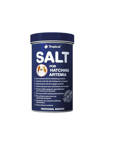 TROPICAL Sól do wylęgania artemii  puszka 300 g /250 ml