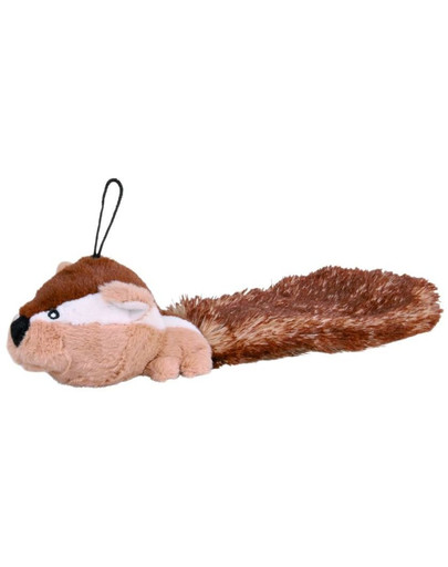 TRIXIE Zábavná hračka veverička plyšová so zvukom 30 cm