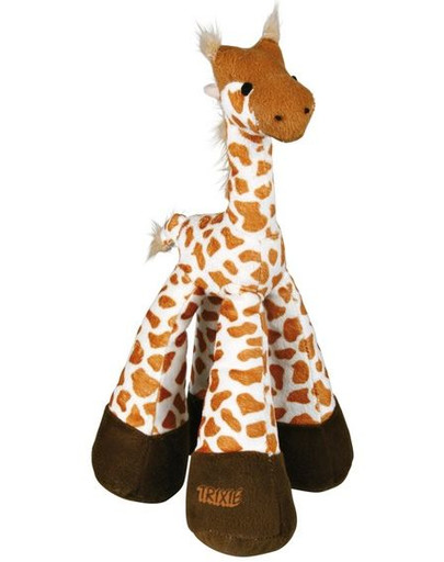TRIXIE Zábavná hračka žirafa plyšová so zvukom 33 cm