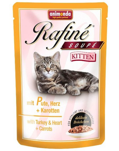 ANIMONDA Rafiné super mačiatko morčacie srdce mrkva 0.1 kg