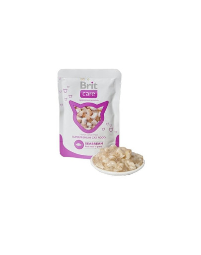 BRIT Care Cat Kapsička pre mačky 80g kuracie a kačica