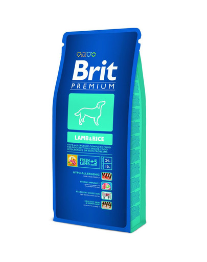 BRIT Premium Dog Lamb & Rice 3kg