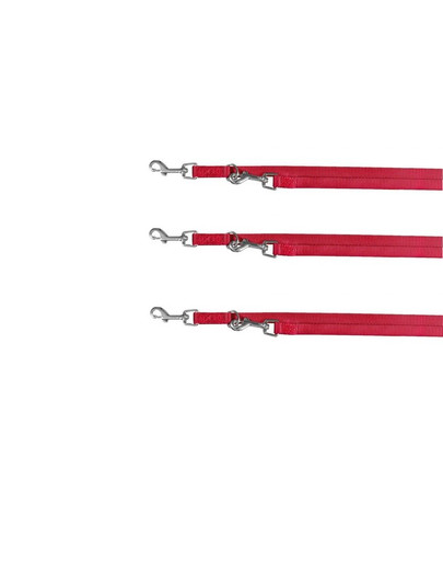TRIXIE Premium smycz regulowana L- XL 2 m/25 mm czerwona