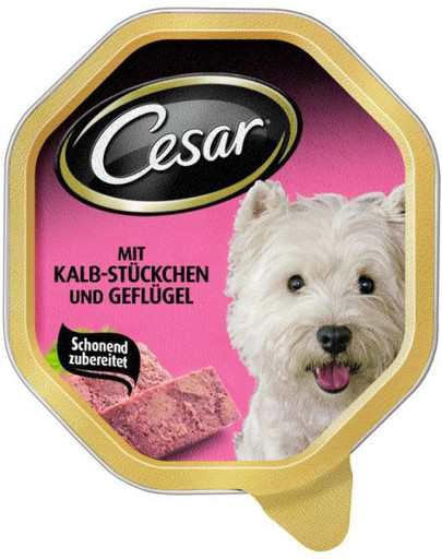 CESAR Z cielęciną i indykiem 150g