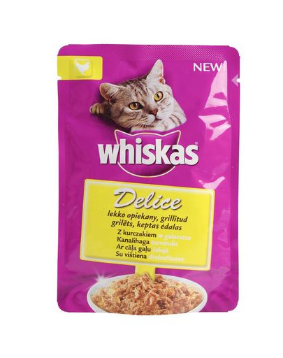 WHISKAS Delice opiekany kurczak 0.085 kg