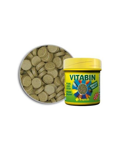 TROPICAL Vitabin roślinny puszka 50 ml/80tab.