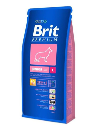 BRIT Premium Dog Junior L 15kg