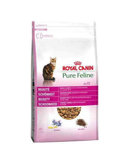 ROYAL CANIN Pure feline n.01 (pekná srsť) 3 kg