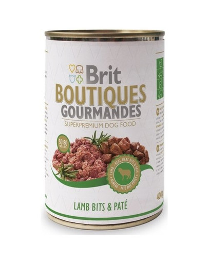 BRIT Boutiques Gourmandes Lamb Bits & Pate 400g