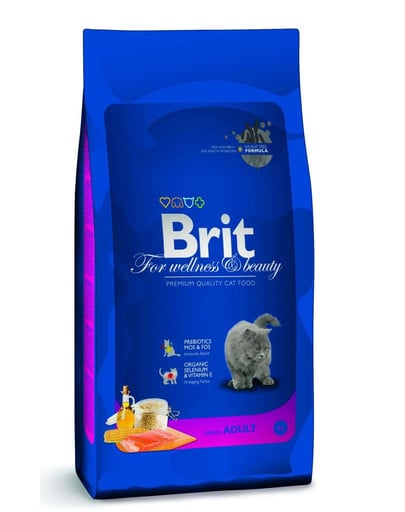 BRIT Premium Cat Adult Salmon 8kg