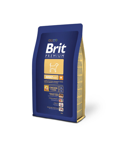 BRIT Premium Dog Adult M 3kg