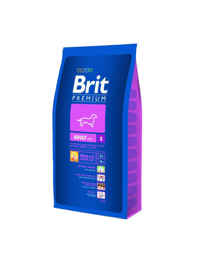 BRIT Premium Dog Adult S 3kg