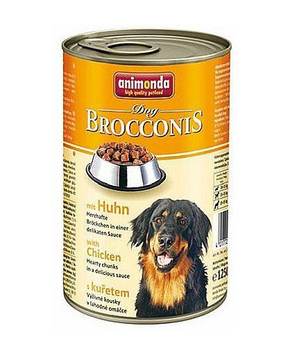 ANIMONDA Brocconis pies puszka 1.25 kg kura / warzywa
