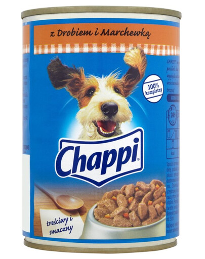 CHAPPI Hydina a mrkva 0,4 kg