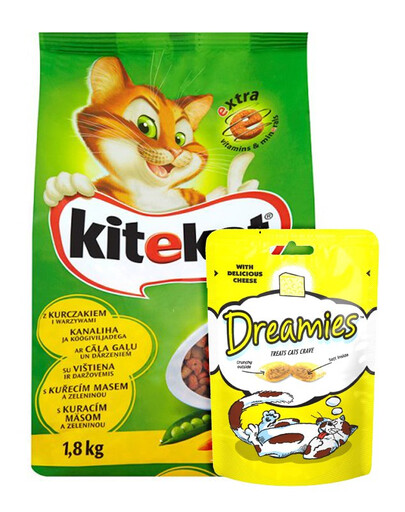 KITEKAT Kurczak i warzywa 1.8 kg