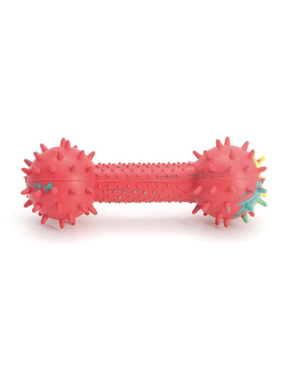 COMFY Zábavná hračka samson činka červená 15 cm