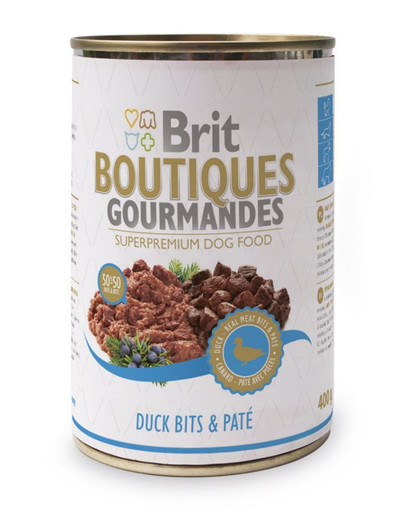 BRIT Boutiques Gourmandes Duck Bits & Pate 400g