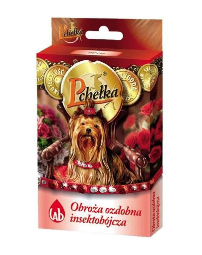 PCHEŁKA Obroża p/pchelna dla psa 40cm ozdobna
