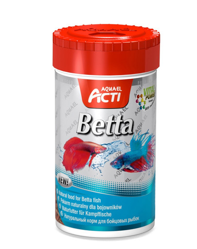 AQUAEL Krmivo pre ryby Acti Betta 100 Ml