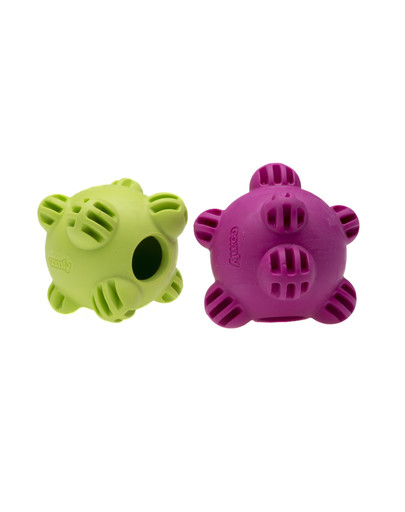 COMFY Zábavná hračka Snacky Ball fialová 8,5cm