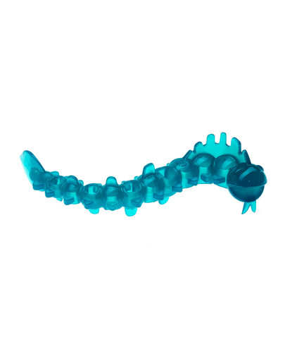 COMFY Zábavná hračka Snacky Worm tyrkysová 22X8Cm