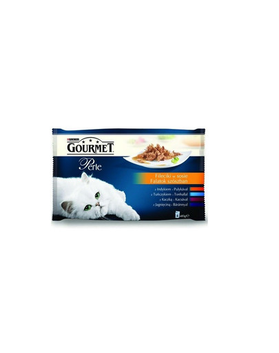 GOURMET Perle Standard 3 + 1 ZADARMO 4 x 85 g