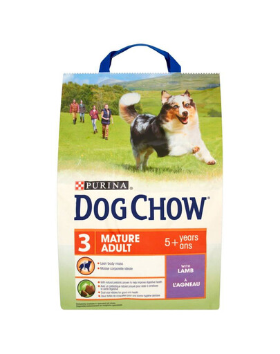 PURINA Dog Chow Mature adult 5+ jagnięcina 2.5 kg