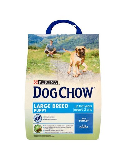 PURINA Dog Chow Puppy large breed indyk 2.5 kg